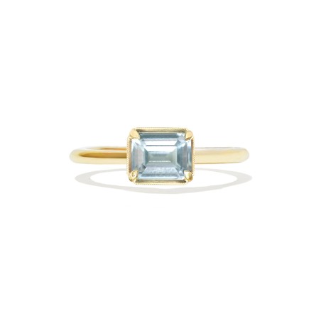 Best Seller 2.55 ctw Emerald Cut Ice Blue Sapphire