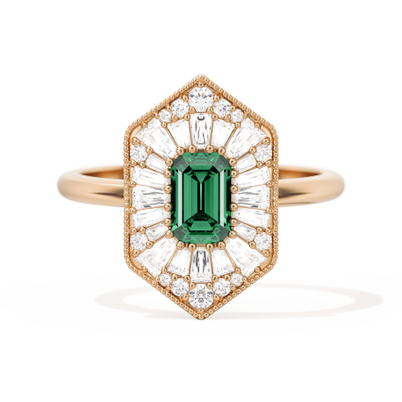 Best Seller Ballerina Elongated Emerald