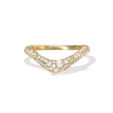 Best Seller Cobblestone Diamond Mosaic Contour Band